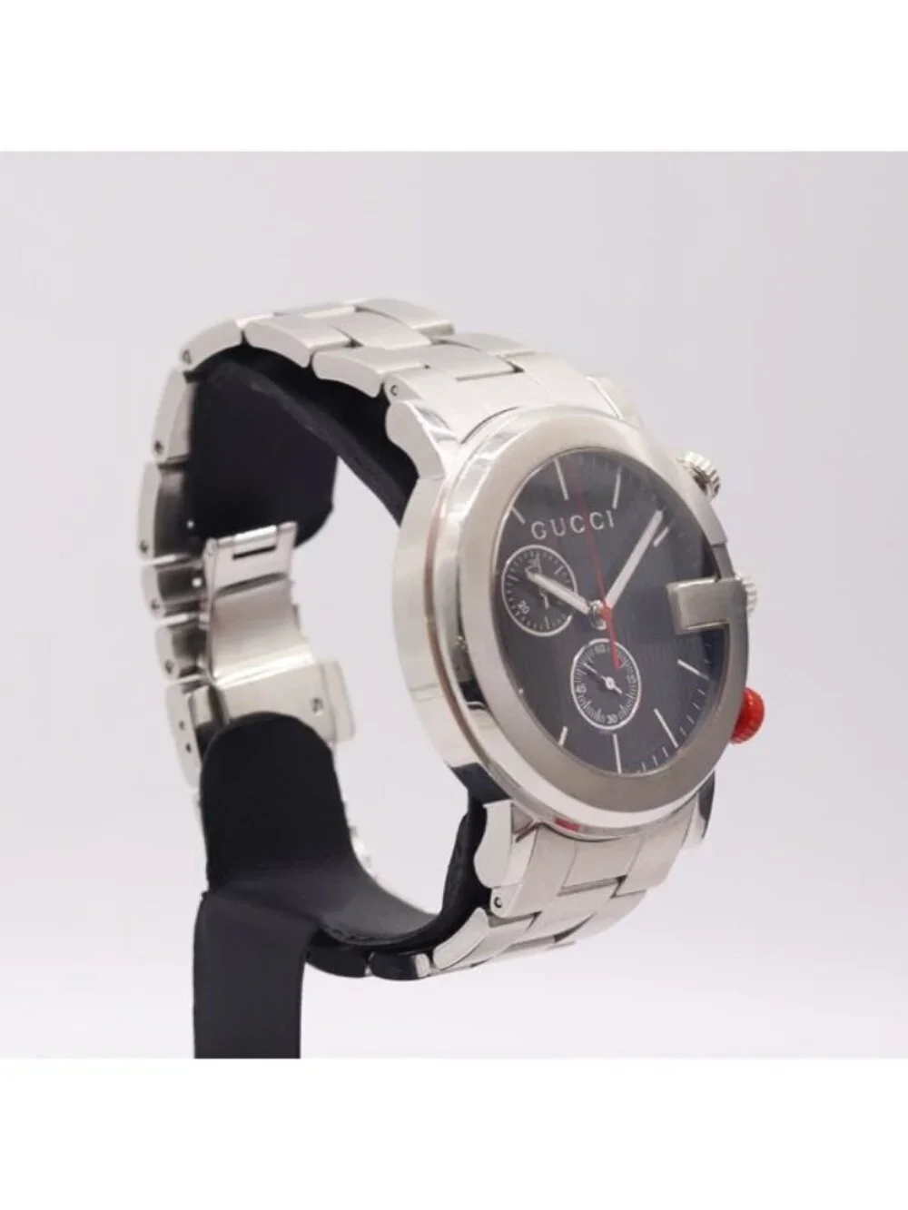 Gucci Chrono Quartz Black Dial Watch